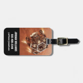 耐久ローバー発射ディセントステージエンジン ラゲッジタグ (正面横)