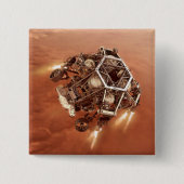 耐久ローバー発射ディセントステージエンジン 缶バッジ (正面)