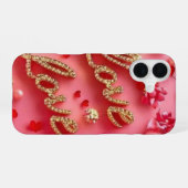 耐久性と繊細な電話ケース：ヤンミッタキックスタンド iPhone 16ケース (裏面横)