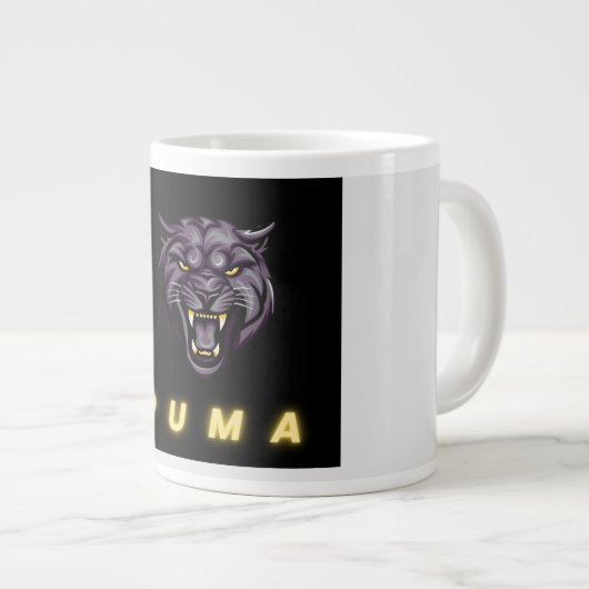 耐久性と耐久性 ジャンボコーヒーマグカップ (正面右)