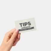 耐久性に優れたヒントつるウェルカムサイン（小） バッジ (手持ち)