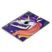 耐久性に優れた男子学校ユニコーン骨格グラフィック ノートブック (左側)