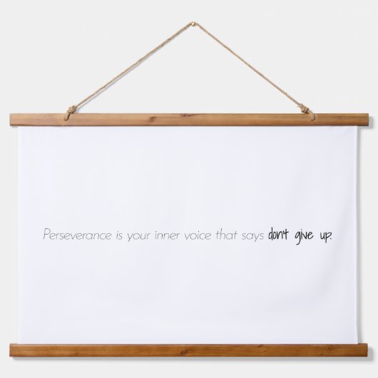 耐久性ウッドトップウォールタペストリー 吊り下げ型タペストリー (正面)