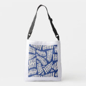 耐久性スタイリッシュトートバッグ クロスボディバッグ (裏面)