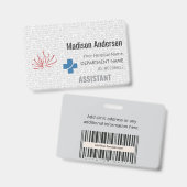 耐久性PVCバッジカスタム- System.企業のイベント.ID バッジ (正面＆裏面)