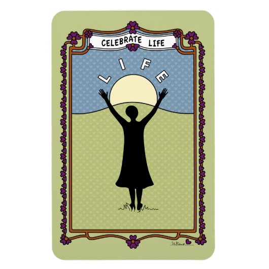 耐久祝2_A_フレキシブル磁石4"x6" マグネット (縦)