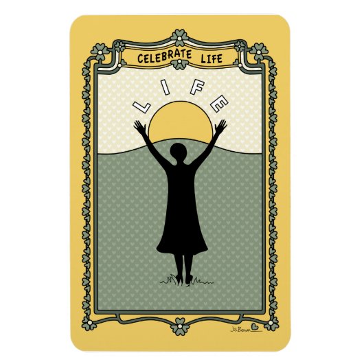 耐久祝2_C_フレキシブル磁石4"x6" マグネット (縦)