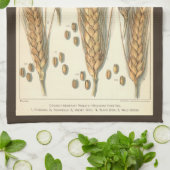 耐乾性小麦工場、ヴィンテージ農業 キッチンタオル (折り畳み)