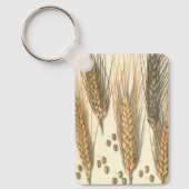 耐乾性小麦工場、ヴィンテージ農業 キーホルダー (正面)