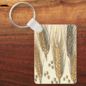 耐乾性小麦工場、ヴィンテージ農業 キーホルダー (正面)