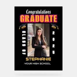 耐候性パーソナライズされたハウスフラグ アクリルサイン