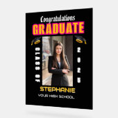 耐候性パーソナライズされたハウスフラグ アクリルサイン (傾斜)