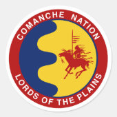 耐候性パーソナライズされたハウスフラグ ラウンドシール (正面)