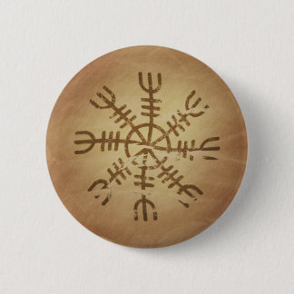 耐性オールドアイスランド魔法チャーム 缶バッジ