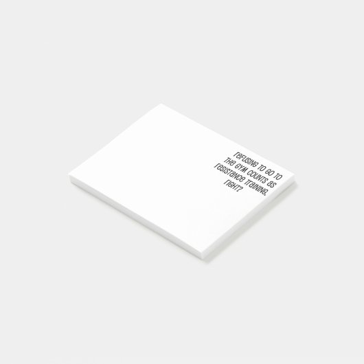 耐性訓練 ポストイット (アングル)