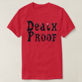 耐死 Tシャツ (デザイン正面)