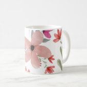 耐水性の花：フローラ洗練 コーヒーマグカップ (正面右)