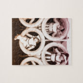 耐火石材の女の子の20年代 ジグソーパズル (横)