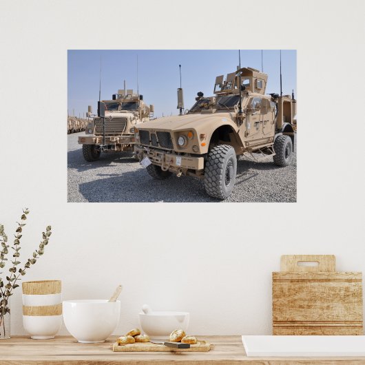 耐炭鉱型の待ち伏せ保護車 ポスター (キッチン)