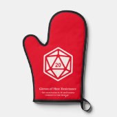 耐熱性の手袋 鍋つかみ (正面)