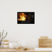 耐障害性：感動的引用文 ポスター (キッチン)