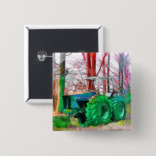 耕作する 缶バッジ (正面&裏面)