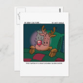 耳が聞こえないルドルフ ポストカード (正面/裏面)