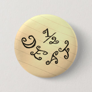 耳が聞こえない1/2 缶バッジ