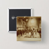 耳が聞こえなく、物の言えない施設の女の子の体育館、 缶バッジ (正面&裏面)