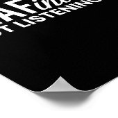 耳が聞聞こえない ポスター (角)