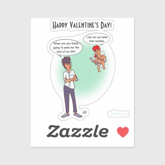 耳たぶカスタムカットステッカー シール (シート)