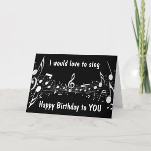 耳には歌わない救**誕生日カード** カード