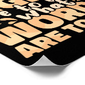 耳に何の単語が言語Aに署名しているか目に対する ポスター (角)