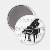 耳に届く音楽 マグネット (正面/裏面)