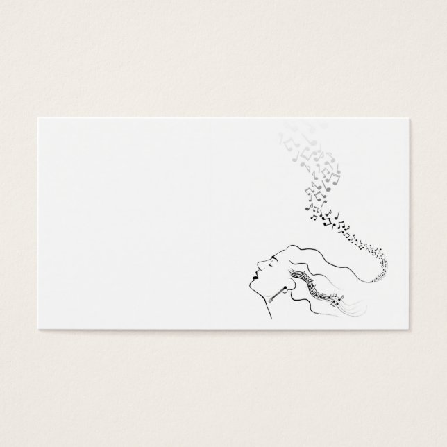 耳に音楽を入れる (正面)