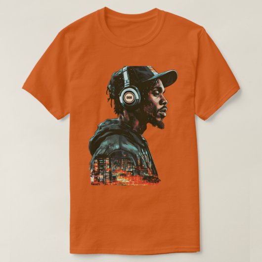 耳の中のBBR Tシャツ (デザイン正面)