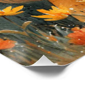 耳の垂れた愛:ウィムシーなバニーのビット ポスター (コーナー)