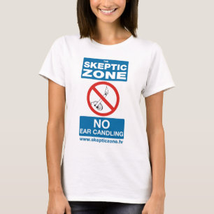 耳の良否を明りにすかして調べること Tシャツ