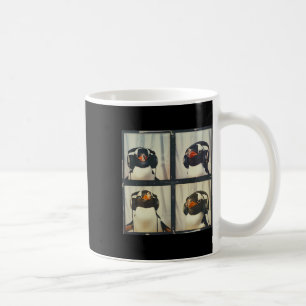 耳の防御力を持つペンギン感覚自閉症 コーヒーマグカップ