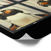 耳の防御力を持つペンギン感覚自閉症 ポスター (角)