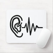 耳の頻度 マウスパッド (マウス)