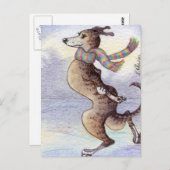 耳を風が吹き抜けるのを楽しんだ ポストカード (正面/裏面)