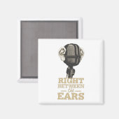 耳マグカップ、磁石等の間の右側 マグネット (正面/裏面)