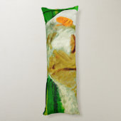 耳ラベル抽象芸術印象派 ボディピロー (裏面 (縦))