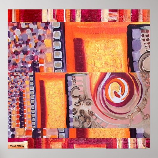 耳介タントラプリント ポスター (正面)