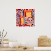 耳介タントラプリント ポスター (キッチン)