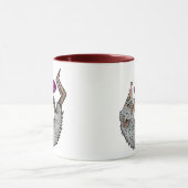 耳位間抜け位 マグカップ (中央)