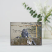 耳元の男の子の一人が近づいていつるる? ポストカード (スタンド正面)