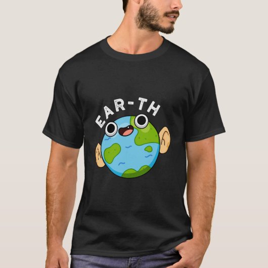 耳地おもしろい底 Tシャツ (正面)