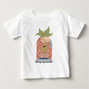 "耳当てを持ってきて!" 叫ぶマンドレイク グラフィック ベビーTシャツ
